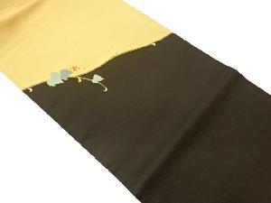 金彩手描き蔦に実模様名古屋帯